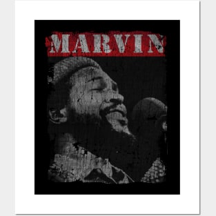 TEXTURE ART - Marvin gaye Live Posters and Art